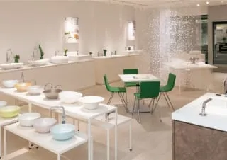 世界の一流品が集結した建材、部材、設備の総合展示場