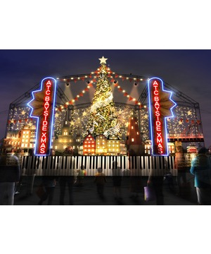 クリスマスツリー点灯式