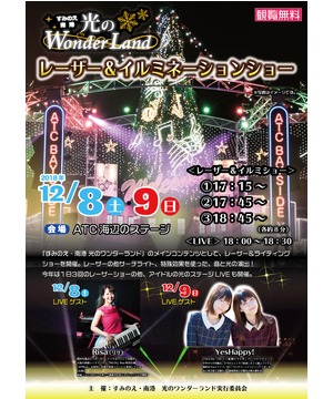 すみのえ・南港 光のワンダーランド ～レーザー＆イルミネーションショー～