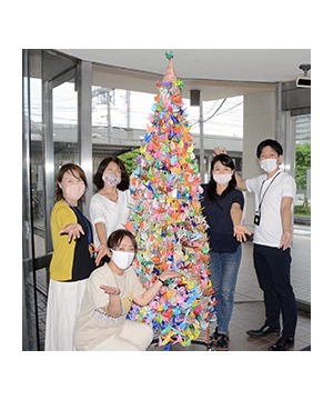【折り鶴を一緒に作ってみよう！ 】～咲洲こども EXPO2021～