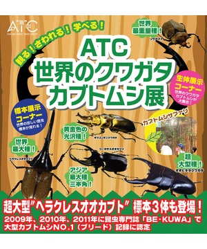 ATC世界のクワガタ・カブトムシ展