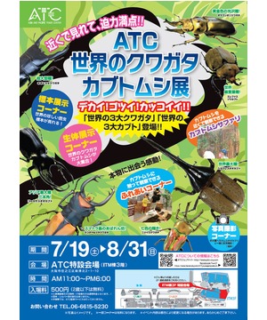 世界のクワガタ・カブトムシ展