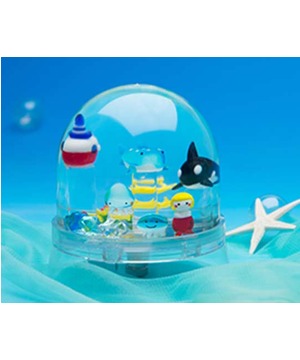 LEDライトで光る！ スノードームを作ろう！！