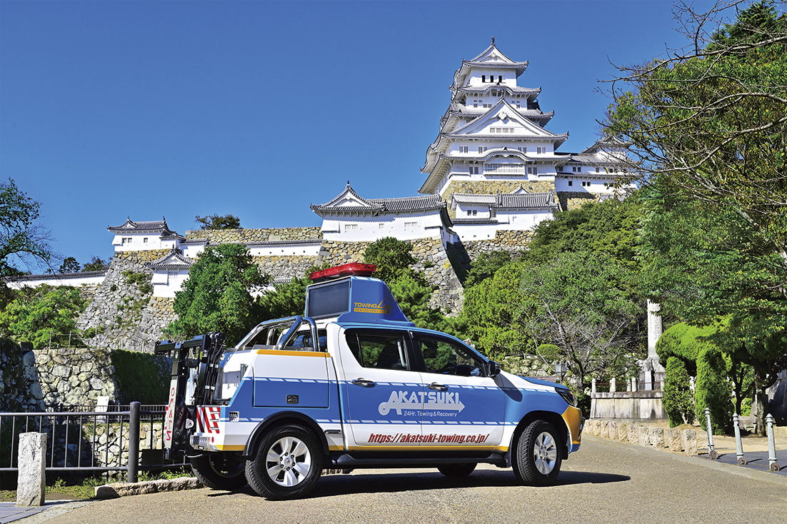 ロードサービスカーとレッカー車の展示＆撮影会